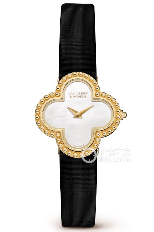 Van Cleef & Arpels ALHAMBRAVCARD 22000 Quartz, 18k gold, 26x26mm