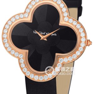 Van Cleef & Arpels ALHAMBRAVCARO 30200 Quartz, 18k rose gold, 40x40mm - Image 1