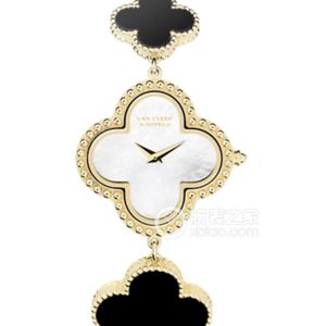Van Cleef & Arpels ALHAMBRAVCARO40P00 Quartz, 18k gold, 26x26mm - Image 1