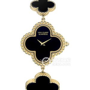 Van Cleef & Arpels ALHAMBRAVCARO40R00 Quartz, 18k gold, 26x26mm - Image 1