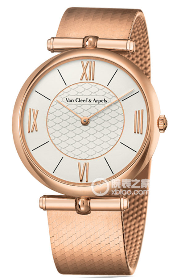 Van Cleef & Arpels Pierre Arpels VCARO4FZ00 Manual mechanical, 18k rose gold, 38mm