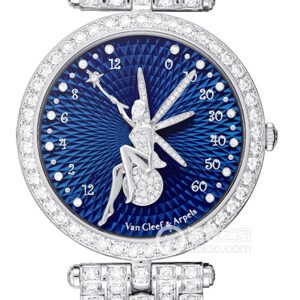 Van Cleef & Arpels Poetic Complications VCARO3L800 Manual mechanical, 18k white gold with diamonds, 38mm - Image 1