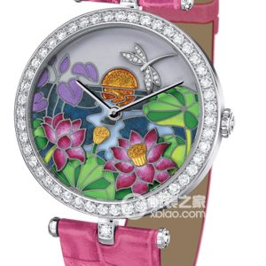 Van Cleef & Arpels Extraordinary Dial VCARO30500 Manual mechanical, 18k white gold with diamonds, 38mm - Image 1