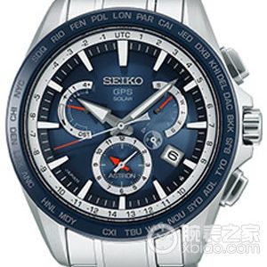 Seiko ASTRONSSE053J1 Solar power, ultra-wear-resistant carbon film treated stainless steel