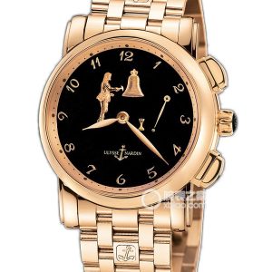 Ulysse Nardin's rare and unique timepiece 6106-103-8/E2 (formerly model 756-88-8/E2) Automatic machinery, 18k rose gold, 42mm (discontinued) - Image 1