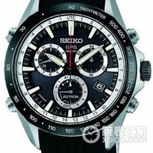 Seiko ASTRONSSE015J1 Solar-powered, ultra-wear-resistant carbon film-treated stainless steel, 44.6mm