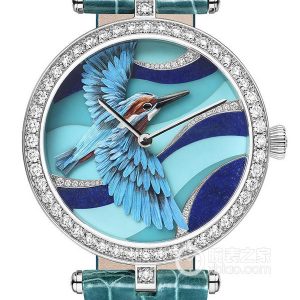 Van Cleef & Arpels Extraordinary Dial VCARO4KC00 Manual mechanical, 18k white gold, 38mm - Image 1