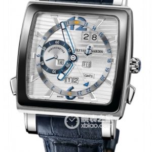 Ulysse Nardin's rare and unique timepiece 320-90/91 Automatic machinery, 18k white gold, 42mm (discontinued) - Image 1