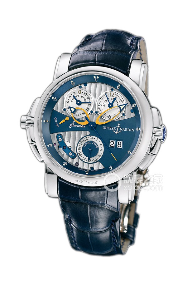 Ulysse Nardin 670-88/213 18k white gold, 42mm