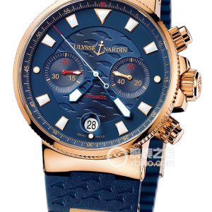Ulysse Nardin Marine 356-68LE-3 Automatic machinery, 18k rose gold, 41mm (discontinued) - Image 1