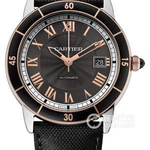 Cartier RONDE DE CARTIERW2RN0009 Automatic machinery, precision steel, 42mm - Image 1