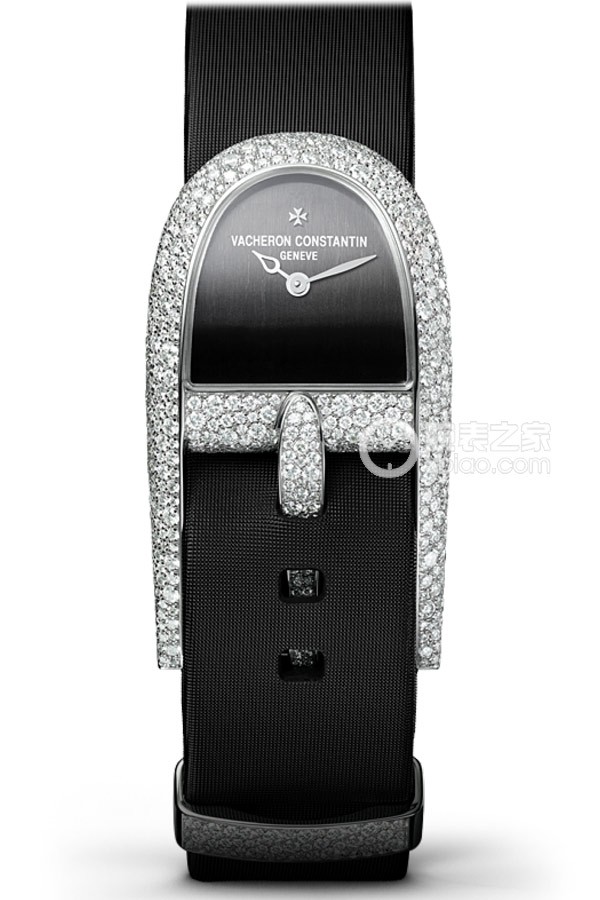 Vacheron Constantin Creative Time P37560/000G-B028 Manual mechanical movement, 18K white gold set with diamonds, 23.99*40.74mm