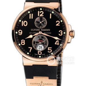 Ulysse Nardin Marine 266-66-3/62 Automatic machinery, 18k rose gold, 41mm (discontinued) - Image 1
