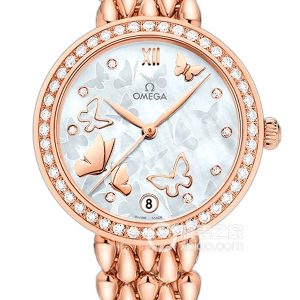 Omega De Ville 424.55.33.20.55.006 Automatic mechanical parts, 18K red gold, 32.7mm - Image 1