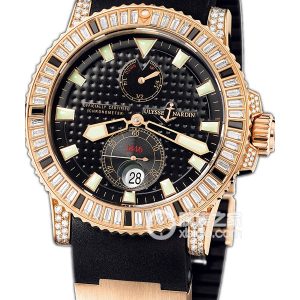 Ulysse Nardin Dive 266-34C/BAG-3A/92 Automated machinery, 18k rose gold with diamonds, 42.7mm (discontinued) - Image 1