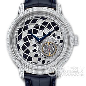 Jaeger Master 5073403 Manual mechanism, 18k white gold set with diamonds, featuring 213 diamonds, weighing 13.42mm. - Image 1