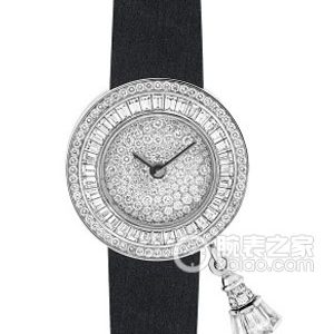Van Cleef & Arpels Sweet Charms Pavée Watch Quartz, 18k white gold set with diamonds - Image 1