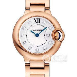 Cartier Ballon Bleu WJBB0016 Quartz, 18k rose gold, 28mm