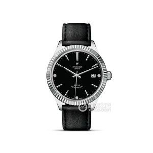 Tudor Style 38mm stainless steel case with diamond-set dial Automatic machinery, stainless steel, 38mm - Image 1