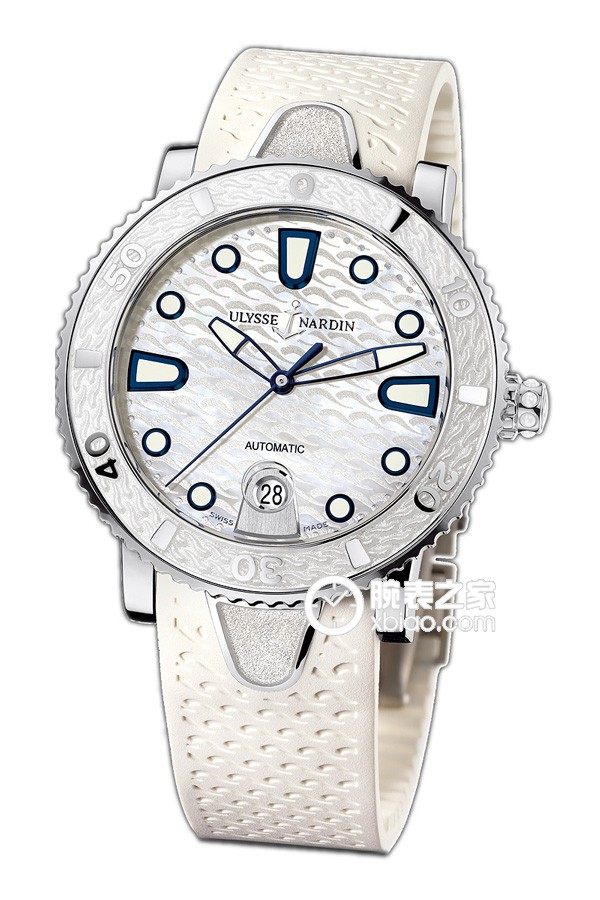 Ulysse Nardin Marine 8103-101-3/00 Automated machinery, stainless steel, 40mm (Discontinued)