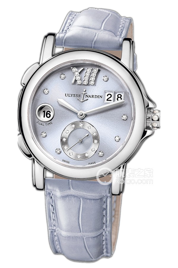Ulysse Nardin Dual Time Zone 243-22/30-07 Automatic machinery, stainless steel, 37mm (discontinued)