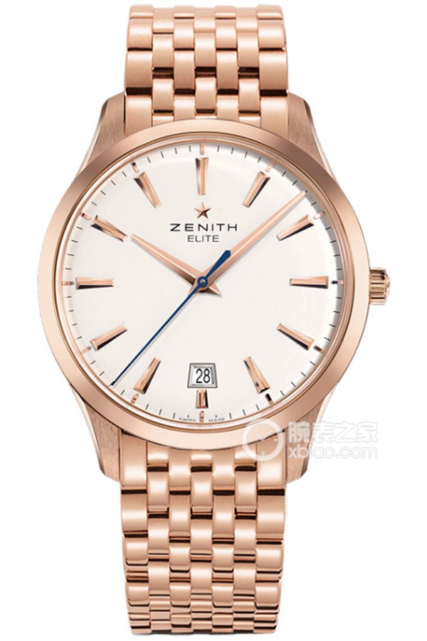 Zenith Elite 18.2020.670/11.M2020 Automatic mechanical, 18k rose gold, 40mm