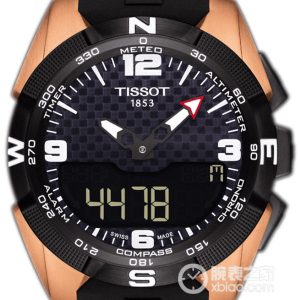 Tissot Sport T091.420.47.207.00 Quartz, antimagnetic titanium, with black PVD coating, 45mm - Image 1