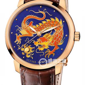 Ulysse Nardin 8156-111-2/92 Gold-plated Dragon Pattern Automatic mechanical, 18k rose gold, 40mm - Image 1