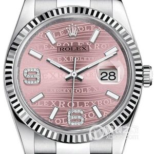 Rolex Datejust 116234 Pink Commemorative Dial Automatic machinery, stainless steel, 36mm - Image 1