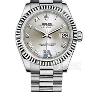 Rolex Women's Datejust 178279-0081 Automatic mechanical, 18k white gold, 31mm