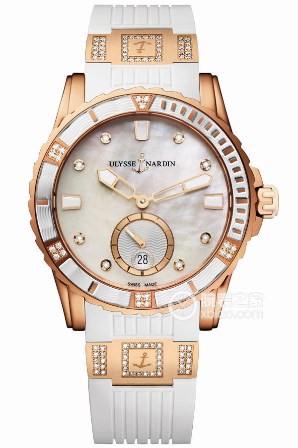 Ulysse Nardin Diving Watch 3202-190-3C/10.10 Automatic mechanical, 18k rose gold, 40mm