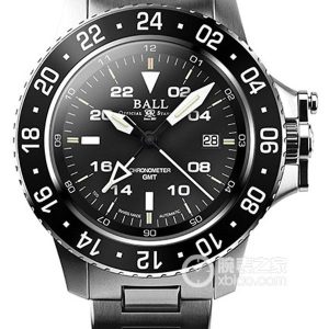 Bohr Engineers Hydrocarbon DG2016A-SCJ-BK Automatic machinery, stainless steel, 42mm