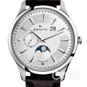 Zenith Elite Big Date Moon Phase Watch Automatic machinery, stainless steel - Image 1