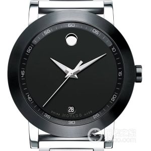Movado 0606604 Black PVD stainless steel, 42mm - Image 1