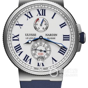 Ulysse Nardin Marine 1183-122-3/40 Automatic machinery, stainless steel, 45mm - Image 1