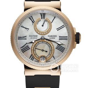 Ulysse Nardin Marine 1182-160-3/490 Automatic machinery, 18k rose gold, 39mm (discontinued) - Image 1