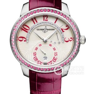 Ulysse Nardin's Delicate Jewel 3100-125B/591.6 Automated machinery, 18k white gold, 36 x 39mm (Discontinued) - Image 1