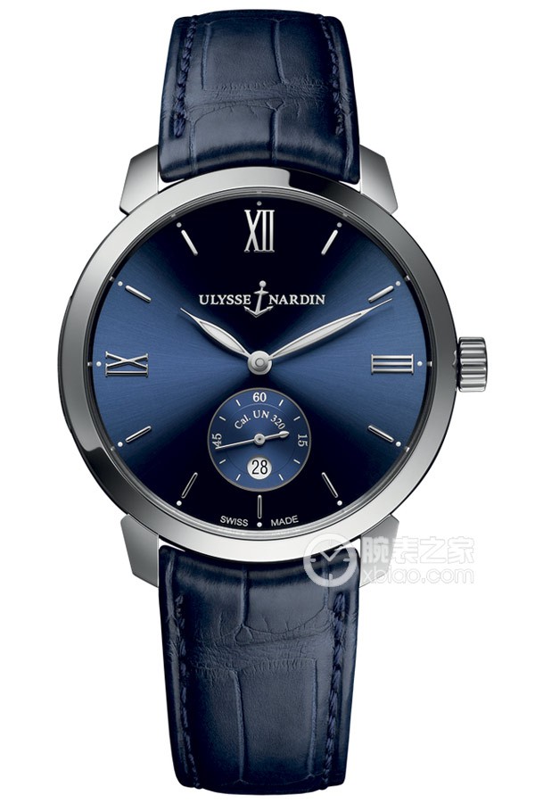 Ulysse Nardin gold watch 3203-136-2/33 Automatic machinery, stainless steel, 40mm