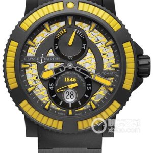 Ulysse Nardin Diver 263-92B4-3C/924 Automatic machinery, stainless steel, frosted rubber coating, 45.8mm (discontinued)