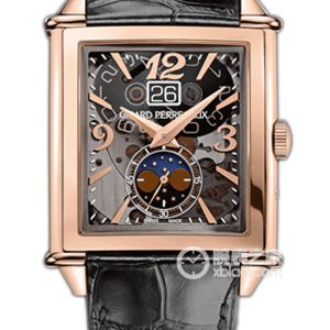 GP Girard-Perregaux Vintage 194525882-52-222-BB6B Automatic mechanical parts, 18k rose gold, 36.10 x 35.25 mm - Image 1