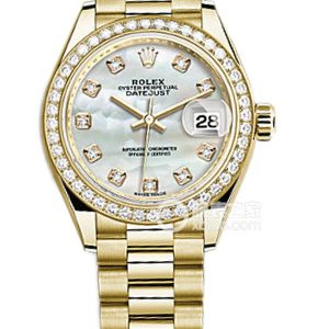 Rolex Women's Datejust M279138RBR-0015 Automatic machinery, 18k gold, 28mm - Image 1