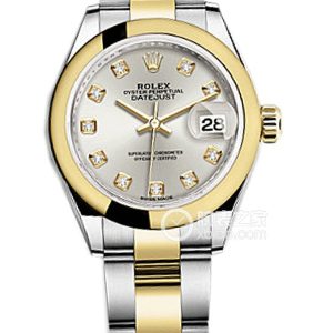 Rolex Women's Datejust M279163-0008 Automatic machinery, stainless steel, 28mm