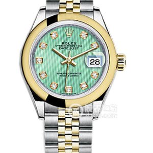 Rolex Women's Datejust M279163-0015 Automatic machinery, stainless steel, 28mm