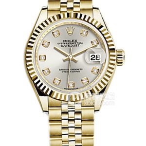 Rolex Women's Datejust M279178-0016 Automatic machinery, 18k gold, 28mm - Image 1