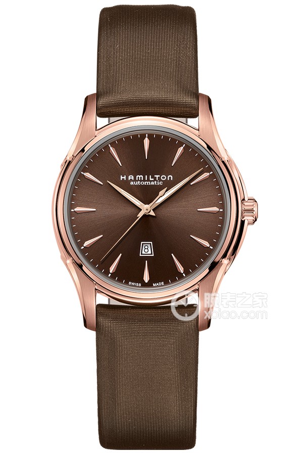 Sir Hamilton H32335971 Automatic machinery, stainless steel vacuum ion plated with rose gold, 34mm