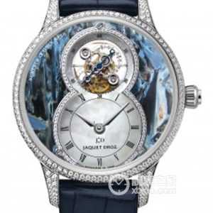 Jaquet Droz Grande Seconde J013014271 18K white gold, set with 260 diamonds (1.39mm) - Image 1