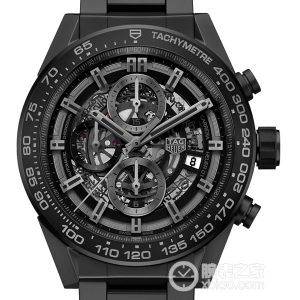 TAG Heuer Carrera CAR2A91.BH0742 Automatic machinery, matte black ceramic, 45mm - Image 1