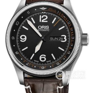 Oris BIG CROWN01 735 7728 4084-Set LS Kroko Automatic machinery, multi-piece stainless steel, 45mm - Image 1