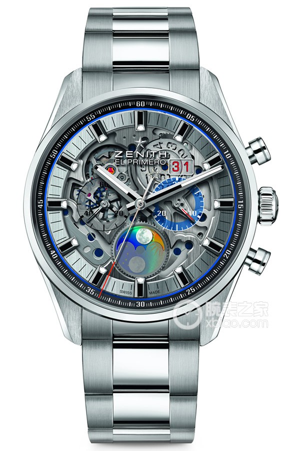 Zenith flagship model 03.2530.4047/78.M2530 Stainless steel, 45mm