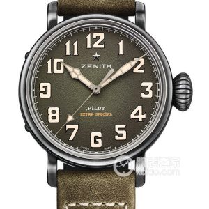 Zenith Pilot 11.1940.679 / 93.C800 Automatic machinery, distressed steel, 40mm - Image 1